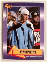 2003 Eminem Celebrity Rookie Review Card #3