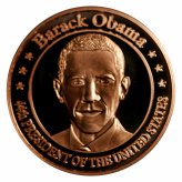 Obama Commemorative Copper Round