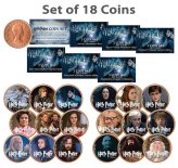 Deathly Hallows British Halfpenny Coin Collection