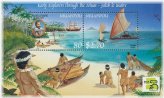 Tongan Explorer Canoe Stamp Set