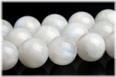 Rainbow Moonstone Round Beads - Genuine and Natural Grade A Quality