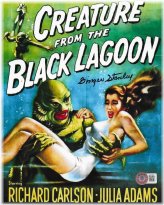 Ginger Stanley Autographed Creature from Black Lagoon Photo