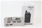 Unication G5 Dualband UHF Pager