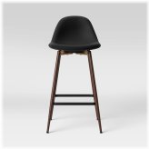 Copley Upholstered Stool - Black