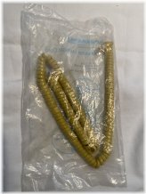 Pastel Yellow Siecor Modular Phone Handset Cord