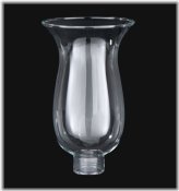 Elegant Clear Glass Wall Sconce Shade