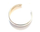 Petite 10K Yellow Gold Adjustable Band Ring (Size 3 1/2) with Free Shipping