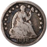 1848-O Seated Liberty Half Dime Collection