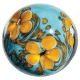 Galactic Blossom Glass Shooter Marble