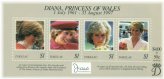 Tokelauan Princess Dianna Stamp, Mint Condition