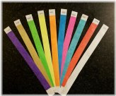 ColorWave Wristbands - Durable and Vibrant Event Bracelets (100 pack)