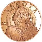 Lakota Crazy Horse Copper Round