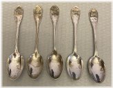 Griffin Lion PAX Silver Spoon Set