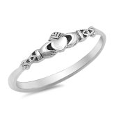 Claddagh Love Heart Ring