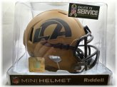 Los Angeles Rams 2023 Salute To Service Alternate Riddell Speed Mini Helmet