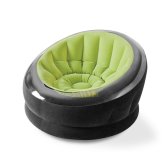 Empire Lounge Chair - Lime Green Inflatable Seating for Dorms, Camping, and More