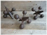 Rustic Americana Cast Iron Jacks