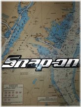 Vintage Snap-On Tool Box Logo Emblem