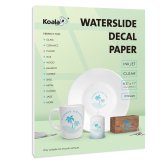 Clear Waterslide Decal Paper