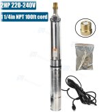 DeepFlow 2HP Submersible Pump