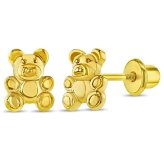 Teddy Bear Treasure Earrings