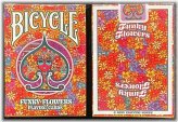 Bicycle Funky Flowers Playing Cards by Yasuyuki Honne