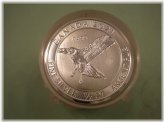 Canadian Red Tailed Hawk Silver Coin