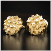 Golden Nugget Stud Earrings