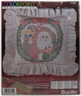 Holiday Stitching Pillow Kit