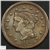 Copper Knob on Ear Large Cent