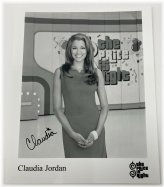 Price Is Right Celebrity Memorabilia: Claudia Jordan Autographed Photo