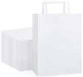 White Kraft Party Favor Bags