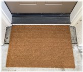 Natural Coir Welcome Mat with PVC Backing