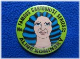 Collectible Cartoonist Button from Kitchen Sink Press
