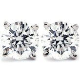 Dazzling Diamond Studs in 14k Gold