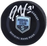 Alex Wennberg Seattle Kraken Signed Inaugural Season Puck