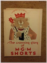 Crowning of MGM Shorts Set with Invitation and Herald - Vintage Hollywood Memorabilia