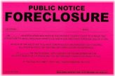 Foreclosure Folly Sign