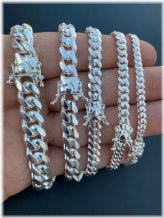 Sterling Cuban Link Bracelet