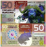 Kamberra Lunar Year 2009 Polymer 50 Numismas - Ox (Bull)