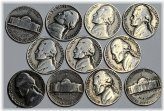 WWII Silver Nickels