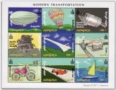 Mongolian Aviation and Exploration Stamps