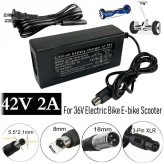 Electric Bike Charger Adapter for Li-ion Battery