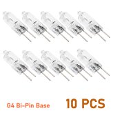 BrightLite Halogen Bi-pin Bulbs - Pack of 10