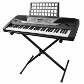 X-Style Metal Tube Keyboard Stand in Black