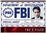 Mulder's FBI Badge Photo Magnet from X-Files TV Series