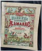 Barker's Illustrated Almanac and Cookbook with Antique Medical and Scientific Illustrations