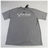 Adidas Mississippi State Bulldogs Men's Gray Short Sleeve Shirt