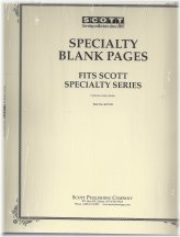 Scott Specialty Blank Pages Pack