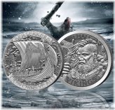 Norse Warrior Silver Round
